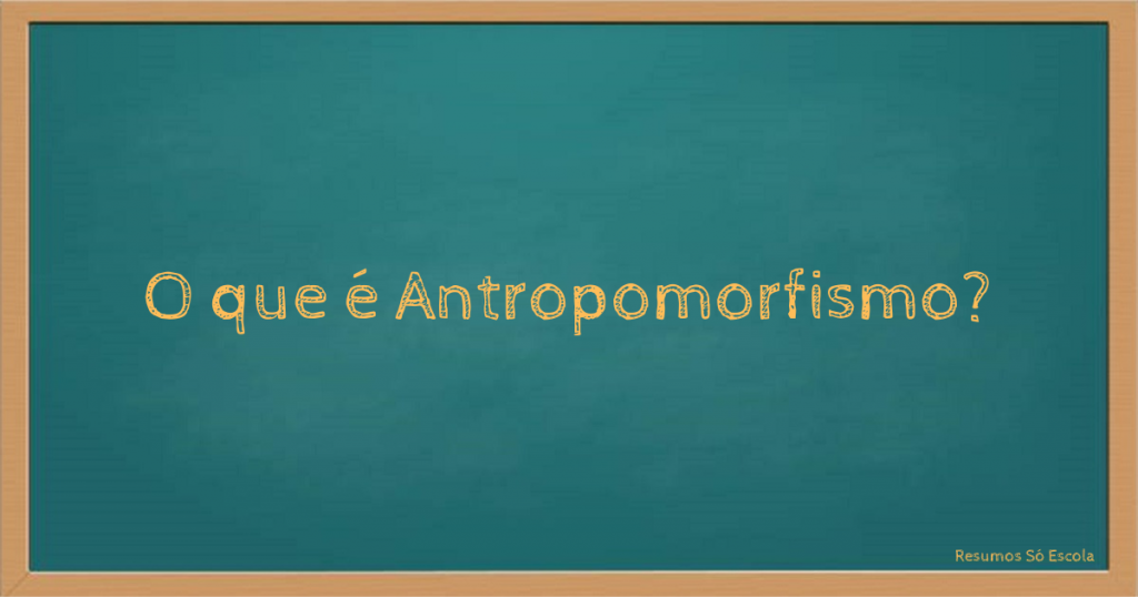 Antropomorfismo