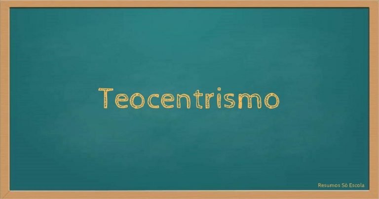 Teocentrismo: o que é, características - Resumos no Só Escola